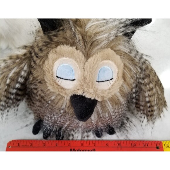 Adventure Planet Plush owl lifelike feathers - Picture 11 of 12